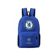 Bolsa Mochila Adulto Infantil Kids Grande Moderna Escolar Esportiva Barça Real Chelsea Todos os Times Champions Ligue