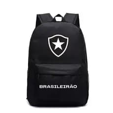 Mochila Bolsa Reforçada Times Brasileirão Escolar Faculdade Trabalho Adulto Infantil Unissex Lançamento Promoção