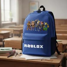 Mochila Escolar Roblox Adulto Infantil Kids Desenho Moderna
