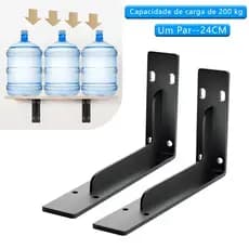Suportes Mão Francesa Atualizado 39cm 30cm 24cm inox Reforçada Suporte de Armário Flutuante Oculto Mesas de Parede/TV