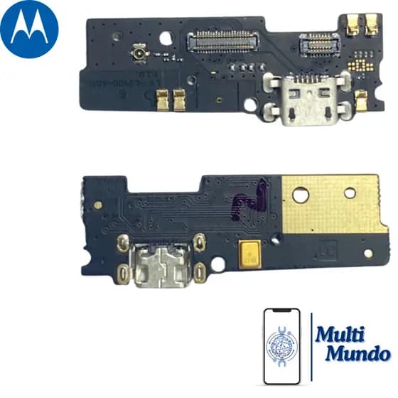 Placa Conector Carga Ci Turbo Compatível Moto E4 Plus