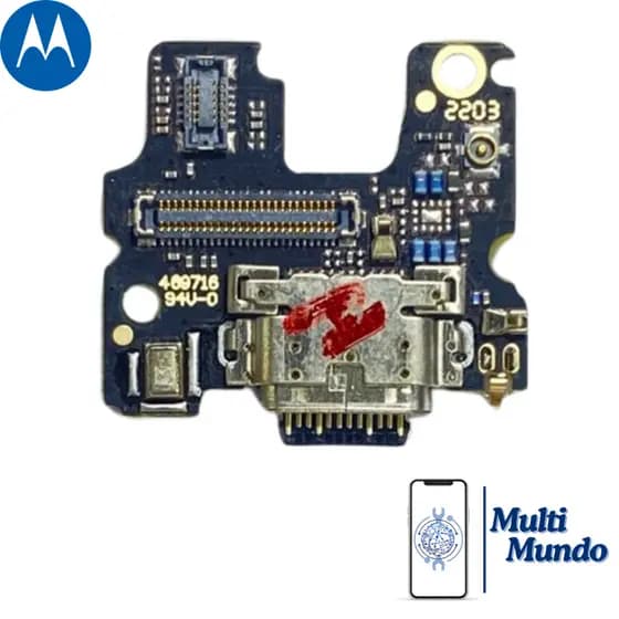 Placa Conector De Carga Para Moto Edge 30 Xt2241