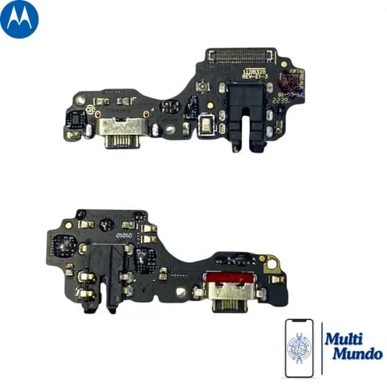 Placa Flex Carga Conector Microfone Compatível Moto G32 Xt2235