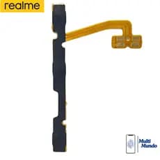 Cabo Botão Flex Power Volume Compatível Realme C21y C25y
