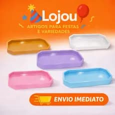 Kit com 02 Unidades de Mini Bandejas Lapidada