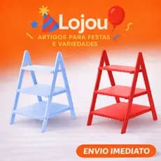 Kit 2 unidades Escadinha Porta Doces