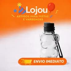 Kit 2 Garrafas Squeeze Ursinho 400ml