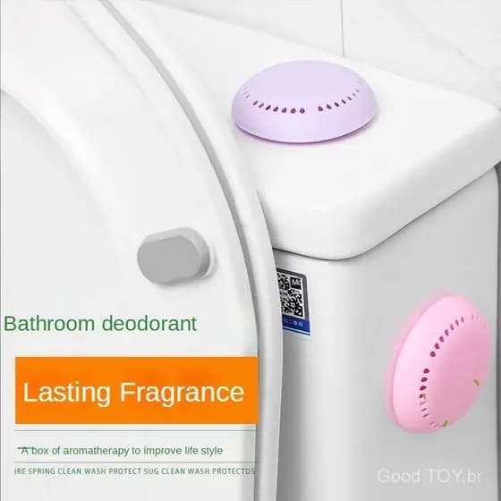 3pcs Pasta Difusora de Desodorante Sanitário Ambientador Banheiro Quarto Guarda-roupa Fragrância Perfume Higiênico