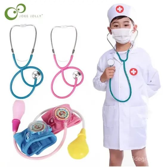 Simulação médico enfermeira trabalho crianças Halloween Cosplay conjunto de brinquedos do bebê adicionar à lista de comp