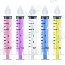 2 PCS 10ml Limpador Nasal Seringa de Limpeza Nasal para Crianças VX5A