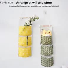 1 Peça Cardamomo 3 Bolsa de Armazenamento Suspensa à Prova d'Água Bolsa de Armazenamento Suspensa Fixada em LTZV