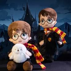 Bonito Harry Potter Brinquedo De Pelúcia Macio Boneca Com Lenço De Robe Da Grifinória Presente De Natal Para Menina Meni