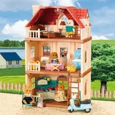 Móveis De Casa De Bonecas Em Miniatura Brinquedo Floresta Família Montessori Cozinha Crianças Fingir Jogo Brinquedos Men
