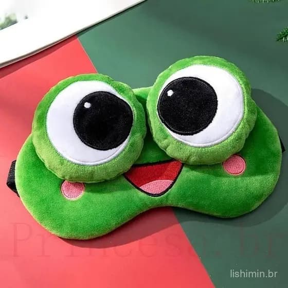 Máscara De Dormir Olho Manchas Tampa Sono Noite Pelúcia Olhos Bonitos Bandagem Banda Ajuda Para A Menina Mulheres Relaxa
