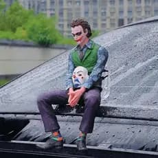 Marvel Figura boneco Joker DC Boneca Coringa De Ação Modelo Brinquedo Filme Batman Coleção Decoração