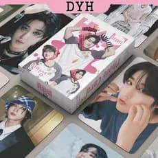 50 Peças/Caixa Stray kids Photocards Carrinho Laser Seungmin ChangBin Em LeeKnow HAN BangChan Felix Hyunjin Album Lomo