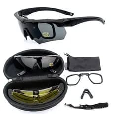 Tiro tático Desert Glasses Outdoor Ciclismo Óculos De Sol Homens Tático Óculos Óculos Óculos De Sol CS Forças Especiais