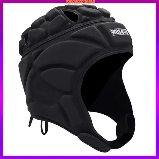 [tachiuwadaMY] Capacete Almofadado Macio - Capacete de Flag Football - Proteção de Queda para Goleiro de Futebol - Taman