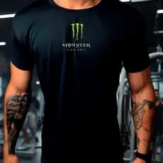Camisa Dry Fit Masculina Monster Camiseta Academia Corrida CrossFit Treinos Intensos