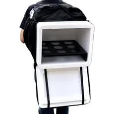 Especial Porta Copos P/ Delivery  Bag De Milk Shake Todos os furos para 500e 700 ml