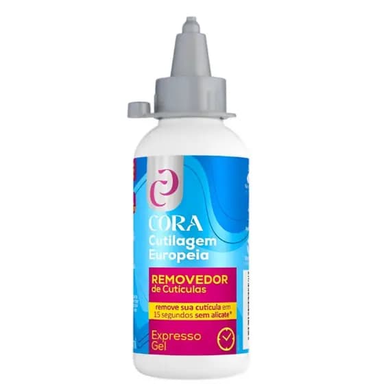 Cora Gel Removedor De Cuticulas Kinq Sem Alicate 100 Ml Cutilagem Europeia
