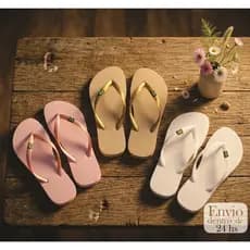 KIT 02 PARES CHINELO BANDEIRINHA SLIM FEMININO ORIGINAL