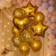 Kit Balões para Decoração Ideal Aniversário Chá Revelação Casamento Formatura Eventos