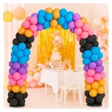 Kit 4 Bases para Arco de Balões Festa Casamento Aniversário Decoração