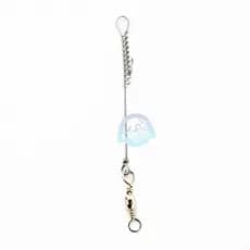 Encastoador / Empate 28x05cm  c/ distorcedor Aço Inox Duro Reforçado castor tilapia peixe