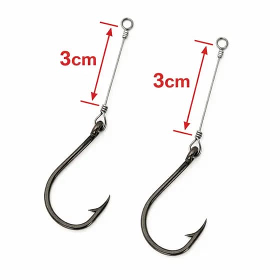 Anzol de Pesca Chinu n°8 Castor 3cm 100un Pesqueiro Pacu Tamba Tilapia Matrinchâ Piau Traira Chicote Vara