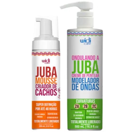 Kit Widi Care Juba - Ondulando + Mousse Cachos