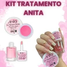 Kit Anita Tratamento Sérum Fortalecedor + Cera Hidratante Cutículas