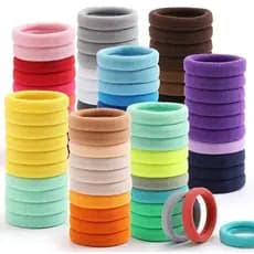 Nova 50 Xuxinhas Elastico de Cabelo Criança e Adulto