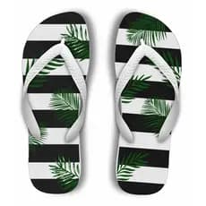 Chinelo de dedo adulto e infantil estampa digital moda praia leves e macios