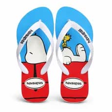 Chinelo de dedo infantil ao Adulto 44 em estampa SNOOPY digital moda leves e macios