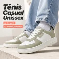 Tênis Masculino Casual Streetwear Feminino Ramy Cyber Para Dia a Dia Confortável 34 ao 43 Promoção