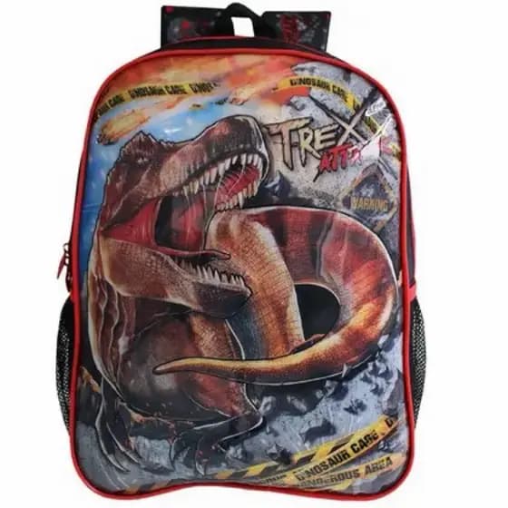 Mochila Clio T-Rex Attack - Alças Ajustáveis - 16 Litro