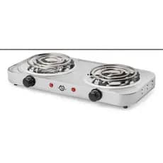 Fogareiro Elétrico 2 Bocas 2000 Watts  Mmhouse