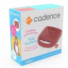 Sanduicheira Toast E Grill Cadence 750w Vermelha San261 110v