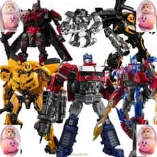 Transformer Studio Série Shockwave Optimus Prime Dark Commander MegaTank Móvel Transformar Robô Modelo Actio BKI0