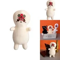 Scp 173 Charmoso Pegatinas Brinquedo De Pelúcia 25cm Boneca Macia Ideal Para Amantes De Terror De Personagens