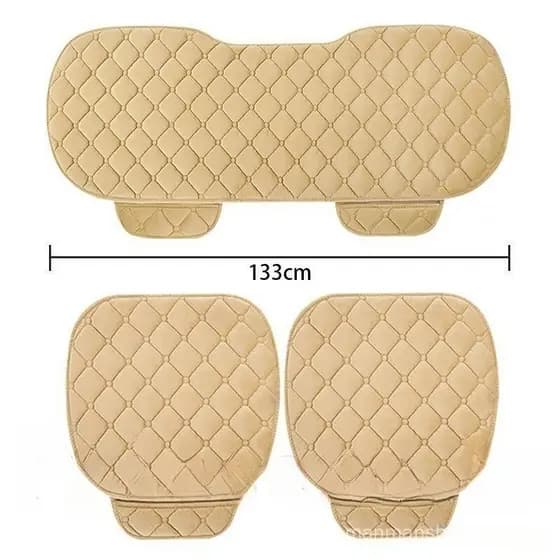 [Princesa] [Escolha de Valor] SEAMETAL Capa Universal para Banco de Carro, Tapete de Pelúcia Antiderrapante, Protetor de