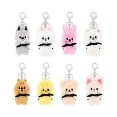 《Stray Kids》SKZOO Boneco de Pelúcia Ídolo Kpop Chaveiro Roxo Vermelho 10cm Presente Infantil 02V0
