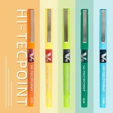 Pilot V5 Color Gel Ink Pen 0.5mm Ballpoint Tecpoint Candy Writing Drawing Japanese Stationery Office School Supplies B69
