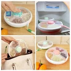 Daisy1 Snack Spinner Rotativo Caixa De Lanche Portátil Melão Doces Sementes Organizador Caixas De Armazenamento Bandejas