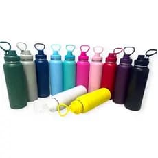 Garrafa Térmica Esportiva Aço Inox– Capacidades Variadas para Uso Diário e Esportes 350ml/600ml/800ml/1000ml/1200mll