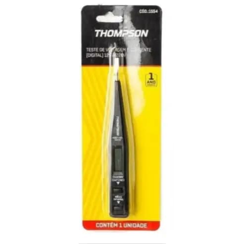 🔌 [Chave Teste Digital] 12–220V | Testador de Voltagem Elétrica Preciso e Seguro