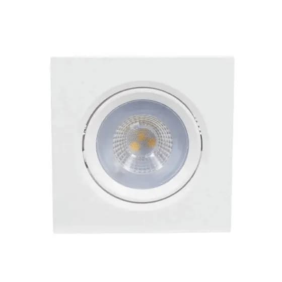 💡 [Spot de Embutir] LED 7W Quadrado 6000K – Luz Branco Frio, Econômico e Moderno