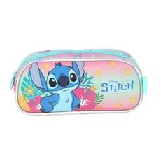 Estojo Escolar Stitch Organizador Pens Disney Oficial Luxcel