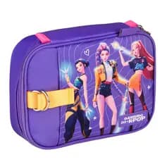 Estojo Box Escolar Guerreiras Do K-pop Huntrix 36 Pens Original Clio Style